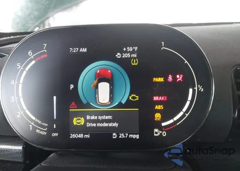 2023 Mini Clubman Cooper S z USA, uszkodzony, nr VIN WMWLV7C01P2T81923